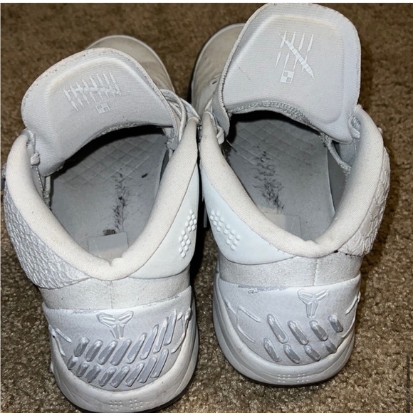 Nike Kobe A.D. Mid Basketball Shoe Pure Platinum - Picture 8 of 10